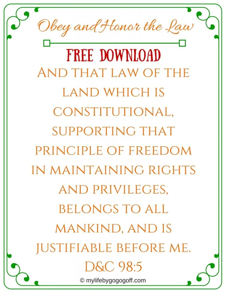 Obey and Honor the Law Ponderize Preach My Gospel! With Free Printables to help!&nbsp;You might ask, "Why should I ponderize Preach My Gospel?" The answer is simple...