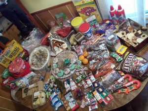 Christmas Goodies from Home, Cornish Maine 2013.