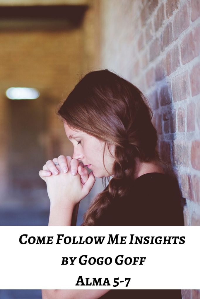 Videos, articles, and insights for this weeks study of Come Follow Me Alma 5-7: by Jeremy Goff, aka Gogo Goff