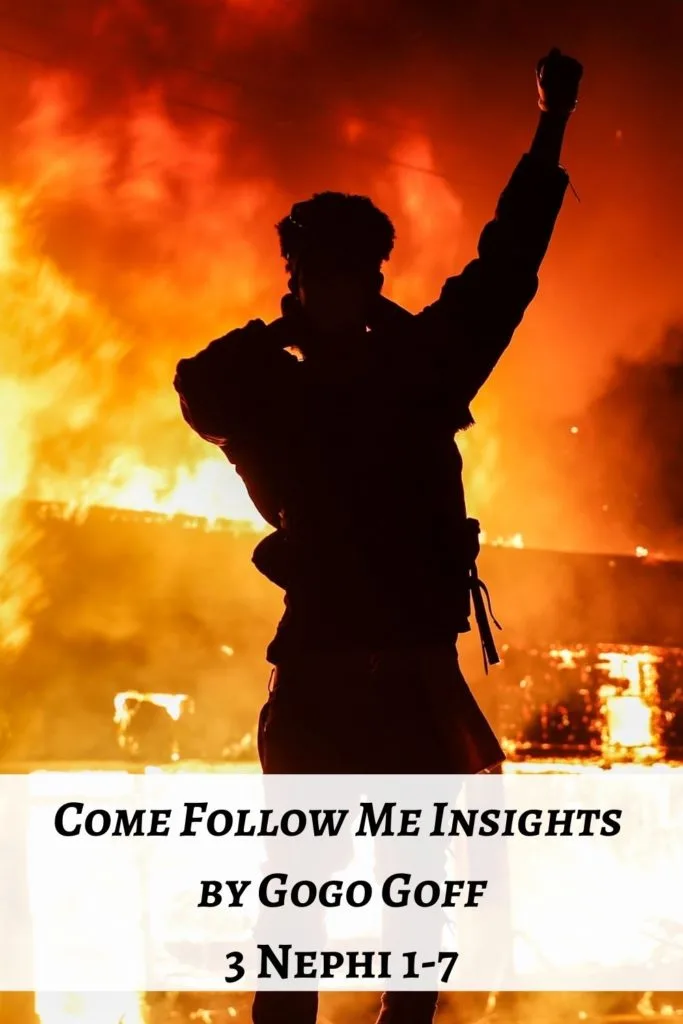 Videos, articles, and insights for this weeks study of Come Follow Me 3 Nephi 1-7: by Jeremy Goff, aka Gogo Goff