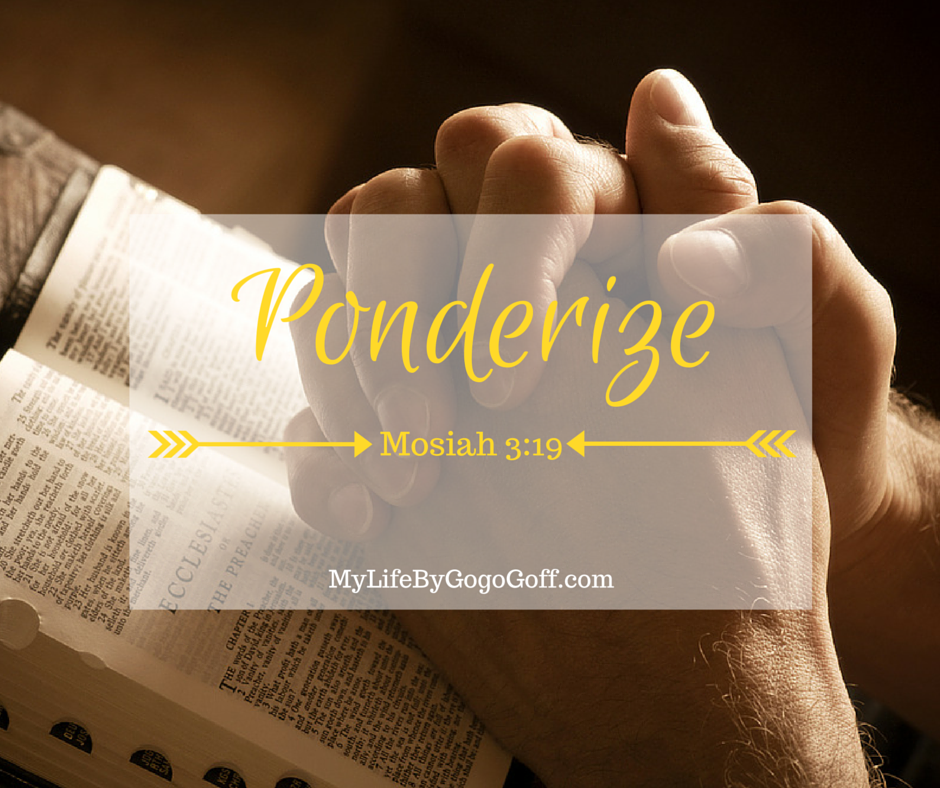 Free Printable! Ponderize Preach My Gospel: Mosiah 3:19