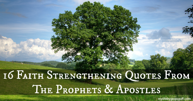 Faith is the basic building block of our spiritual life. We must plant our seed of faith and strengthen it. Here are 16 Faith Strengthening Quotes