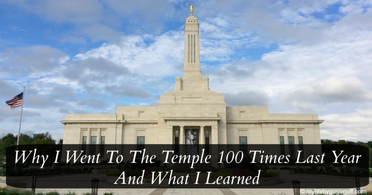 Have you ever been to the temple? This past year I went 100 times, and to a total of 45 different temples! Here is why, and what I learned from doing this!