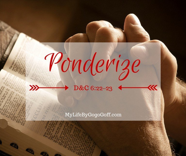 Ponderize Preach My Gospel! With Free Printables to help! You might ask, "Why should I ponderize Preach My Gospel?" The answer is simple...