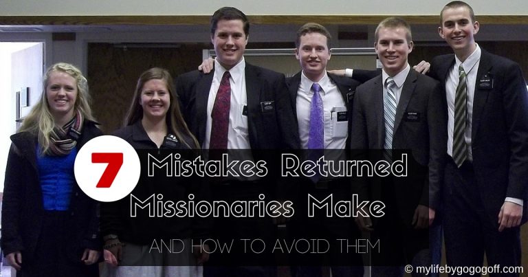 The MTC prepares you for your mission, but when you come home there is no RMTC to teach RM's how to adjust. Here are 7 Mistakes Returned Missionaries make and how to prevent them.
