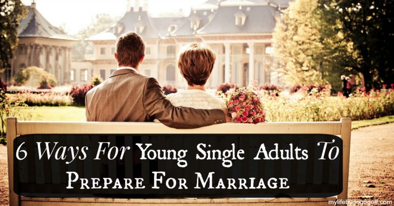 6 Ways For Young Single Adults To Prepare For Marriage! Marriage is the most important decision any of us can make in life, are we actively preparing for it? Here are 6 principles that will help you prepare!