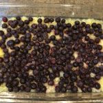 5 Step Oven Pineapple Blueberry Cobbler!