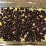 5 Step Oven Pineapple Blueberry Cobbler!