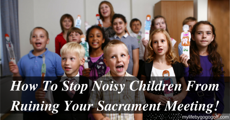 Children are naturally loud, they scream, they don't whisper and sometimes they cry...OK, they cry a lot. But what happens when children are noisy at church?