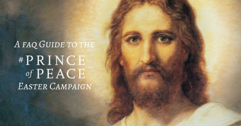 Jesus Christ stands alone as the only hope for peace, he is the #PrinceOfPeace. Join us this Easter in declaring this message to the world.