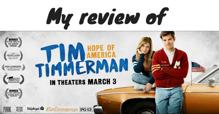 Have you heard of Tim Timmerman? It is an amazing new movie opening this weekend in Utah. If you have a chance to see this movie you won't regret it!