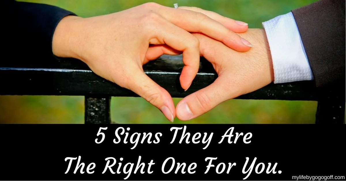 Are you looking for Mr/Ms Right? Do you know anyone else who is looking for the right one? Here are 5 ways to tell if someone is the right one for you! #ByGogoGoff