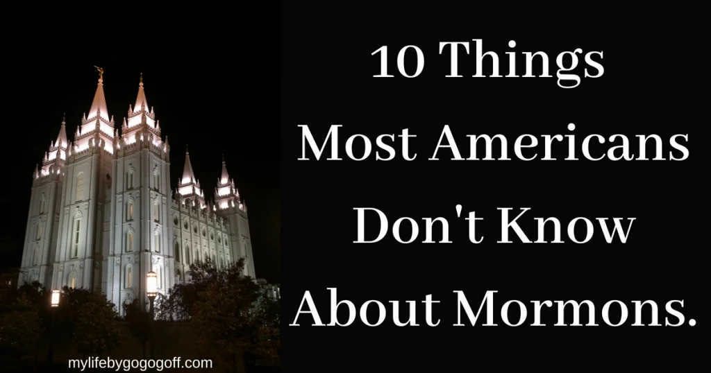 Mormonism, just the word often evokes strong emotions, but often times it also carries a lot of misconceptions. As a Mormon who lived in the Buckle of the Bible Belt, I had a lot of people admit "I don't know anything about Mormons." So here are 10 things most Americans don't know about Mormons!&nbsp;