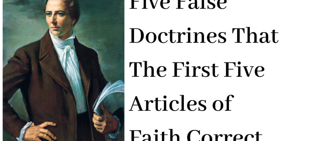 When we talk about the 13 Articles of Faith, we think they are key 13 doctrines of the Restoration. But a closer look might reveal another interpretation.