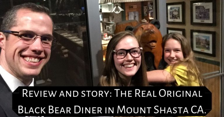 Review and story: The Real Original Black Bear Diner in Mount Shasta CA.