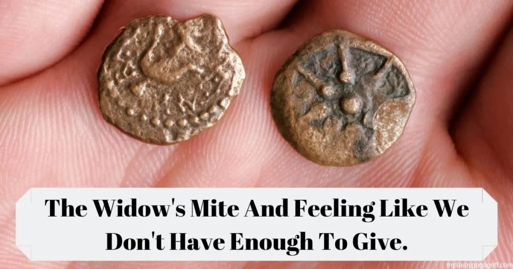 We are all familiar with the parable of the widow's mite, but this is a fresh take about how we can learn courage from this widow to offer up our mite.