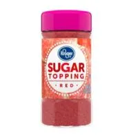 Kroger Red Sugar Topping
