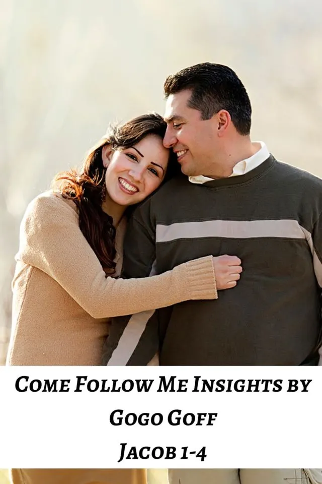 Videos, articles, and insights for this weeks study of Come Follow Me Jacob 1-4: by Jeremy Goff, aka Gogo Goff