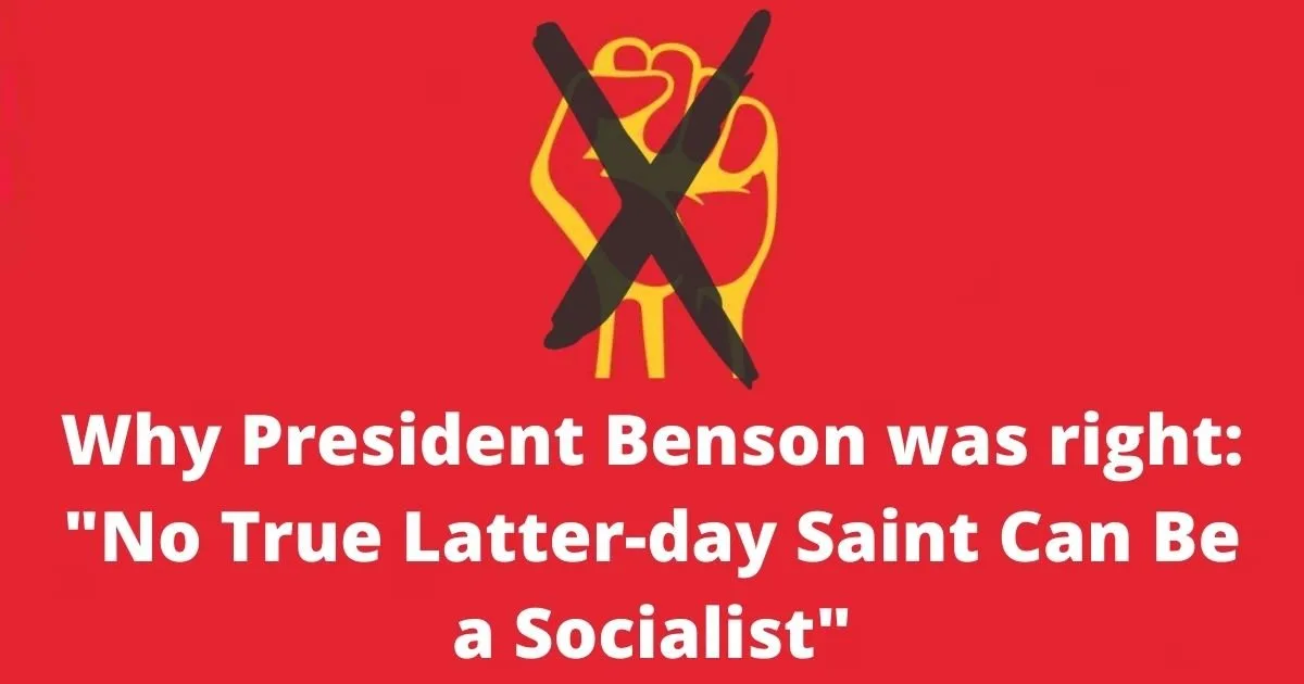 Ezra Taft Benson declared, 