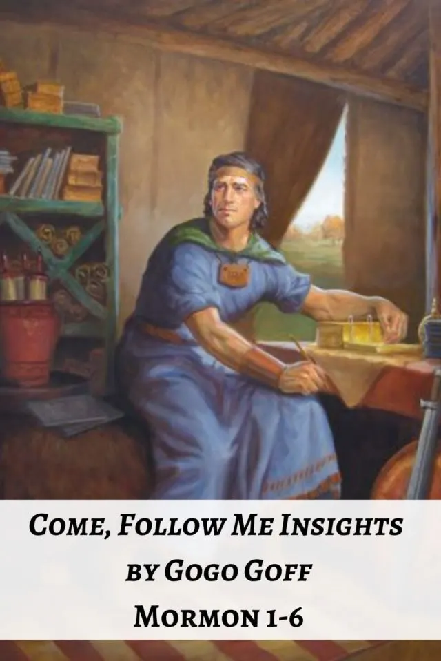 Videos, articles, and insights for this weeks study of Come Follow Me Mormon 1-6: by Jeremy Goff, aka Gogo Goff