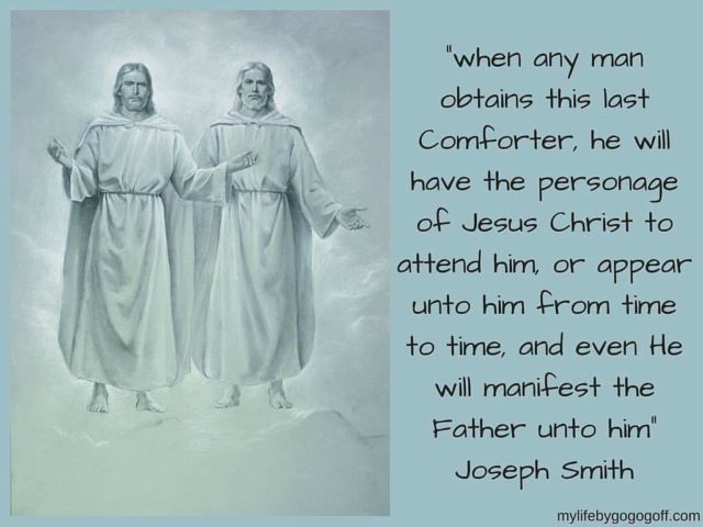 when any man obtains this last Comforter, he will have the personage of Jesus Christ to attend him, or appear unto him from time to time, and even He will manifest the Father unto him” (Teachings of the Prophet Joseph Smith,149–51).