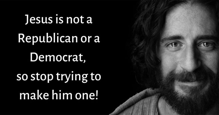 Both sides are convinced that God is on their side and that their interpretation of the gospel is the only valid one. But both sides could not be further from the truth that the gospel in context shows that God is not partisan, He is not a Republican, nor is He a Democrat.