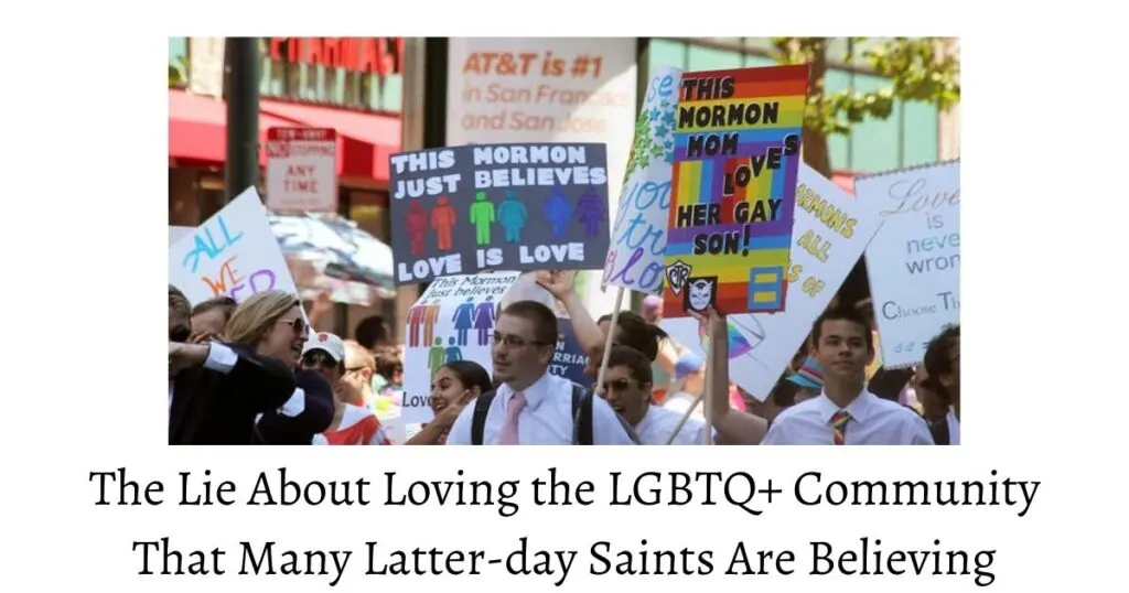 When it comes to the topic LGBTQ+ community everyone claims they are acting out of love. But there is a lie about this love Satan wants us to believe.