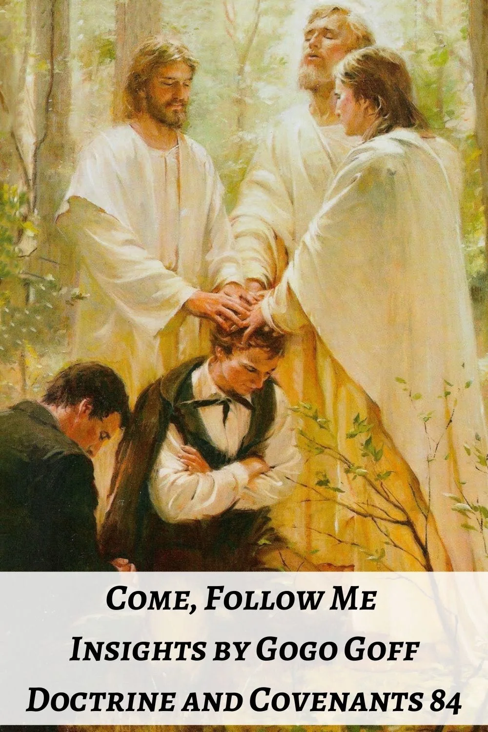 Videos, articles, and insights for this weeks study of Come Follow Me Doctrine and Covenants 84 by Jeremy Goff, aka Gogo Goff