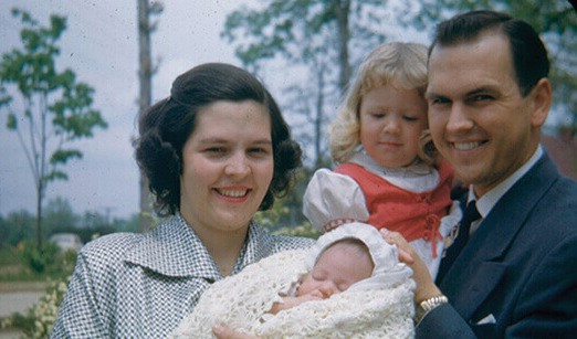 President Russell M. Nelson with his young family.