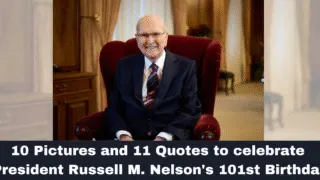 To celebrate our beloved prophet's 101st birthday I want to share with you 10 pictures and 11 quotes that highlight his life, ministry, and personality.