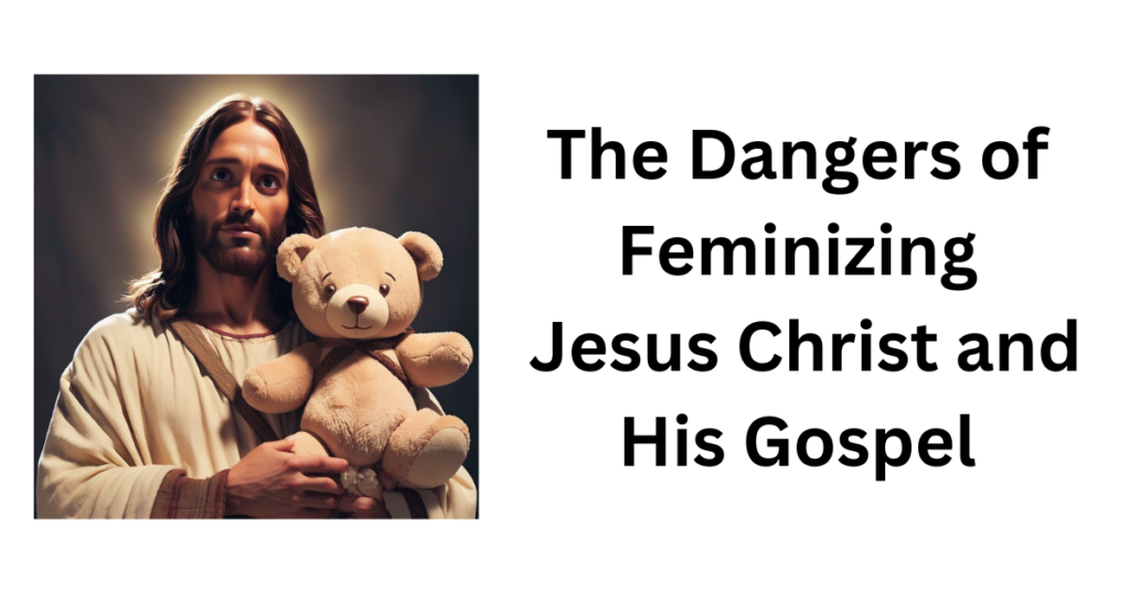 There is a dangerous push inside the Church for a more feminine Jesus Christ and Gospel. Now more than ever we need the balanced Christ!