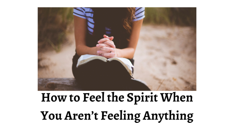 How can you feel the Spirit when you are not feeling anything at all? That is what I had to learn as I battled depression on my mission.