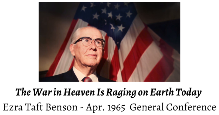 From the Conference Archives: We often think of the War in Heaven as a past event, but the war in heaven is still raging on earth today!